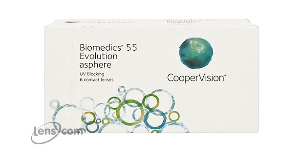 Biomedics 55 Evolution Asphere Contact Lenses | Find Reviews, Order ...