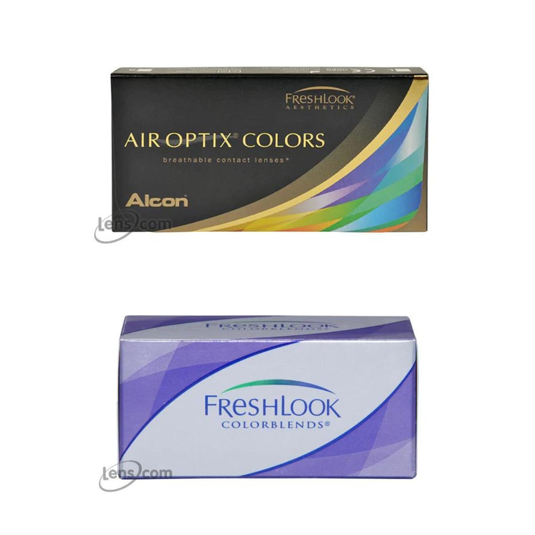 Air Optix Colors Vs FreshLook ColorBlends What Colored Contacts To   Air Optix Colors Vs FreshLook ColorBlends 1 